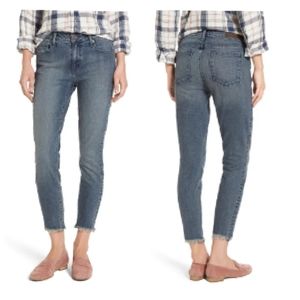 Parker Smith Ava Crop Skinny Cotton Blend Jeans